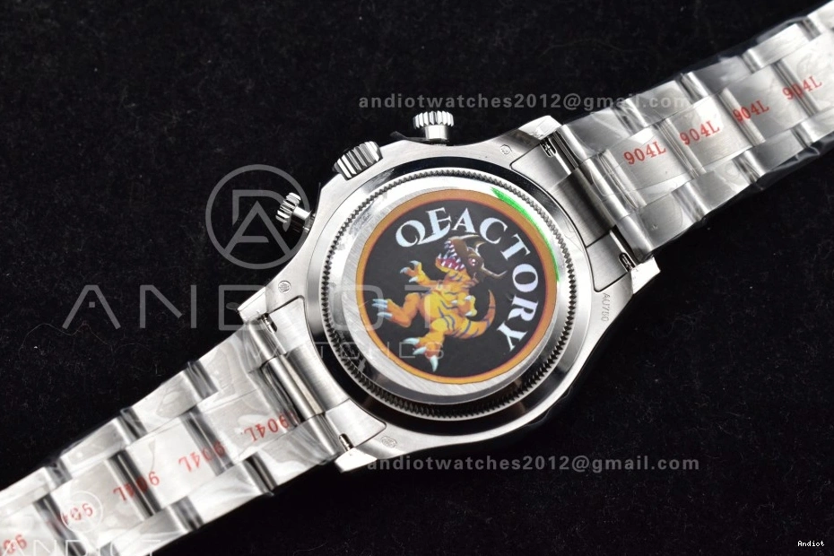 Edition Black Bracelet on V5 126509 Silver Dial 1:1 SS QF SH4131 Best Daytona 1107